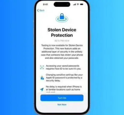 郸城苹果授权维修店分享被盗设备保护功能开启方法 