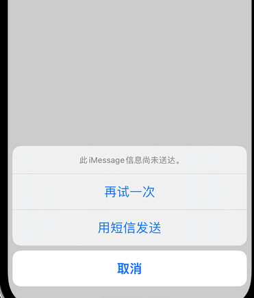 郸城apple维修iPhone上无法正常发送iMessage信息